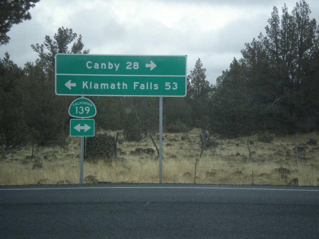 Forest Road 97 at CA-139