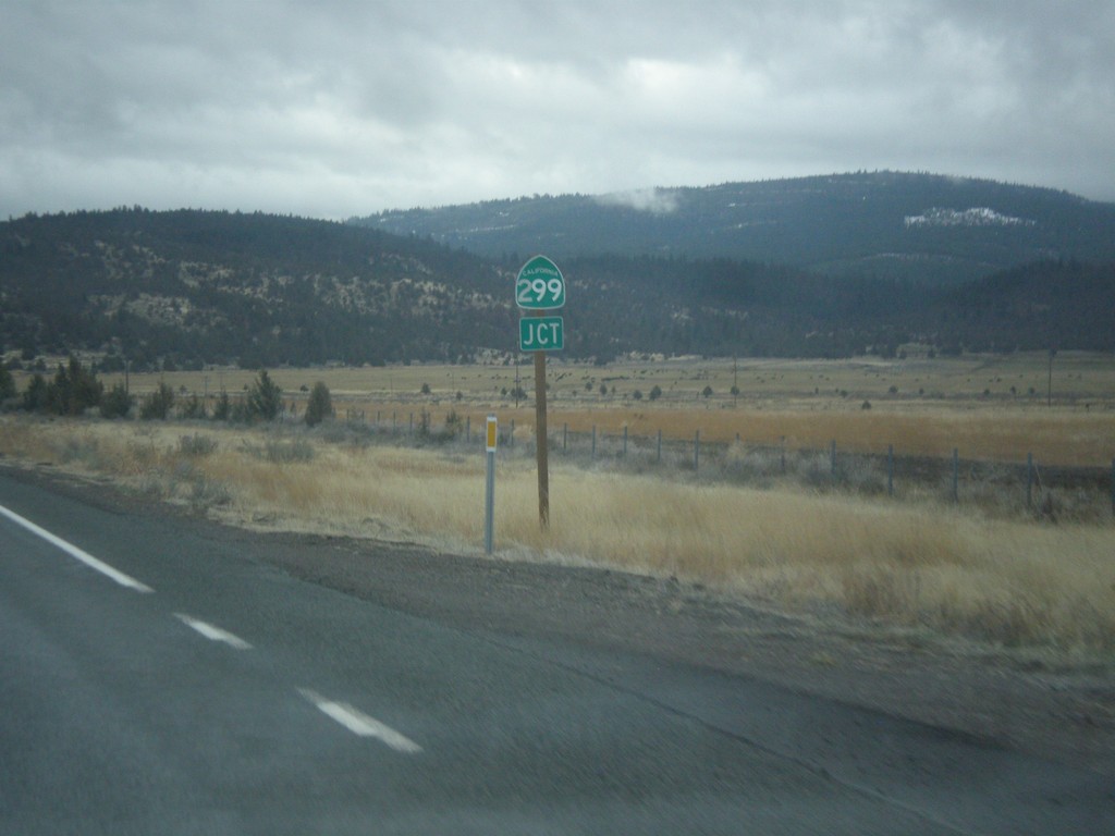 CA-139 South Approaching CA-299