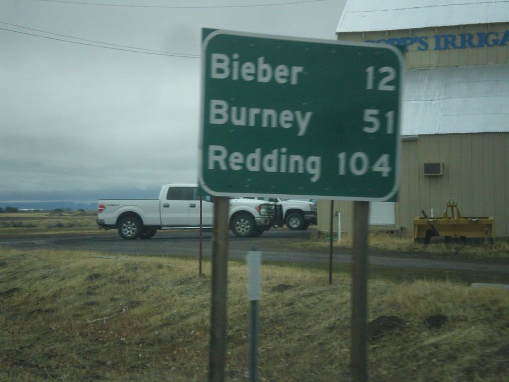 CA-299 West - Distance Marker