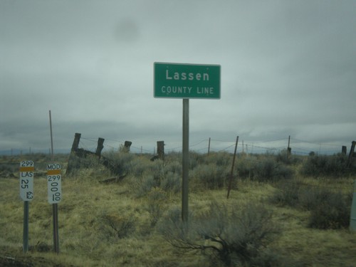 CA-299 West - Lassen County Line