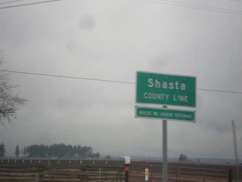 CA-299 West - Shasta County Line