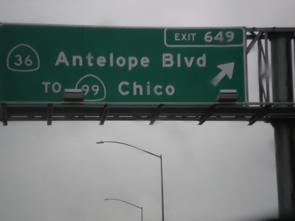 I-5 South - Exit 649