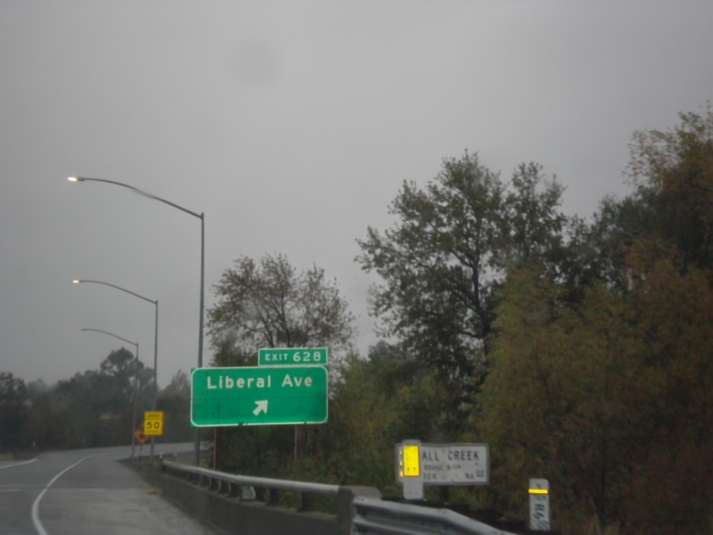 I-5 South - Exit 628