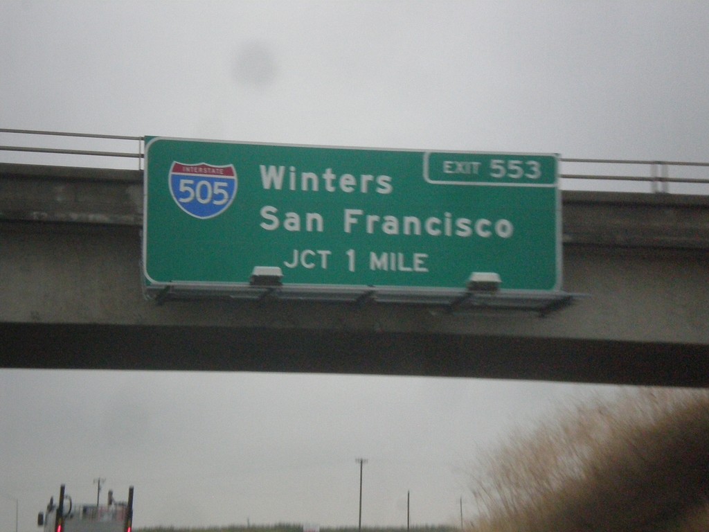 I-5 South - Exit 553