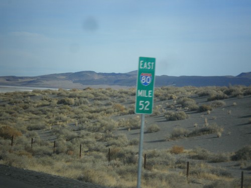 I-80 East - Milemarker 52