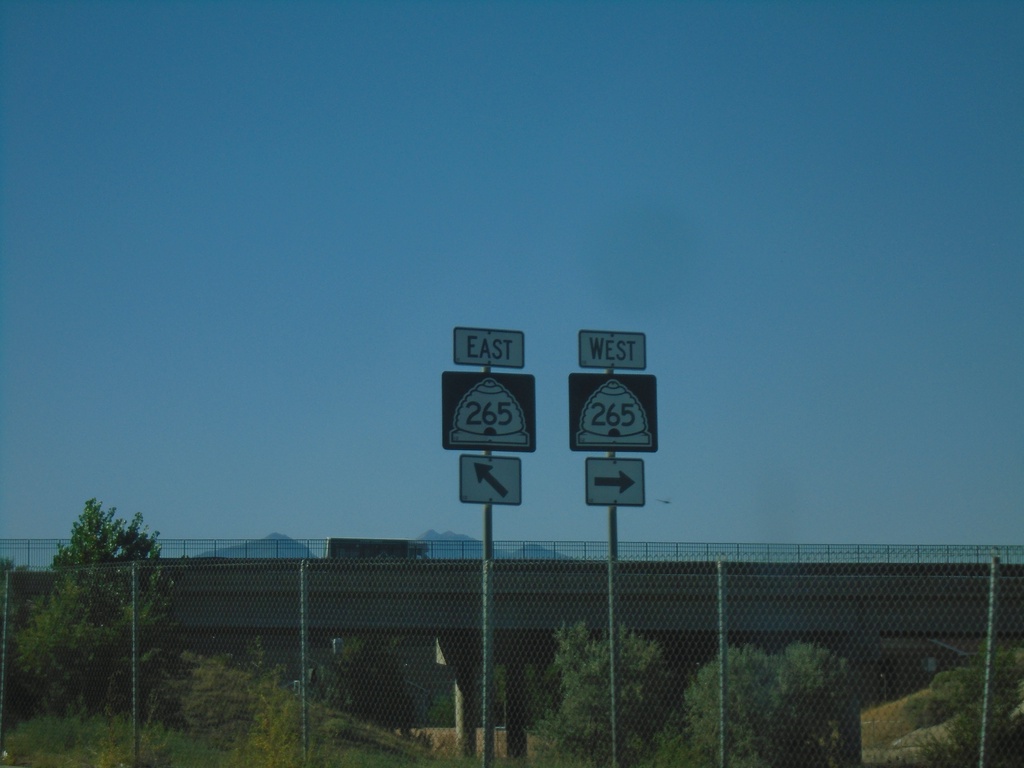 I-15 South (Exit 269) Offramp at UT-265