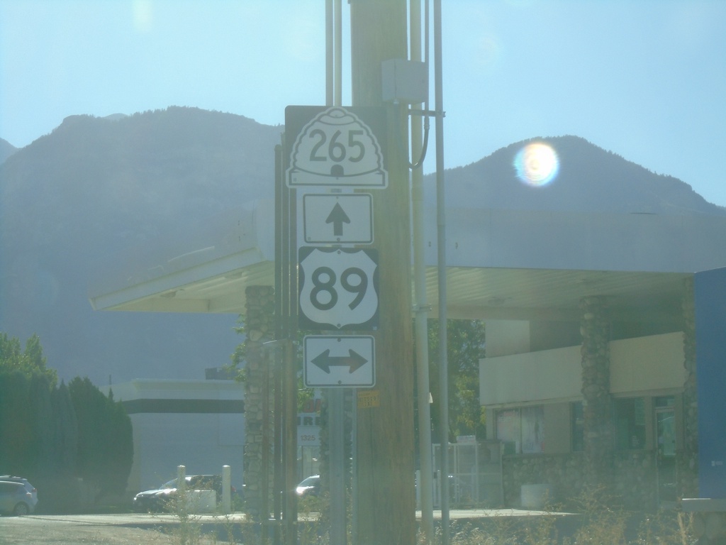 UT-265 East at US-89 - Orem