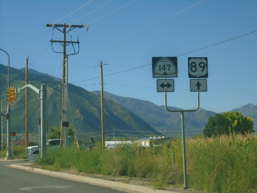 US-89 South at UT-147 