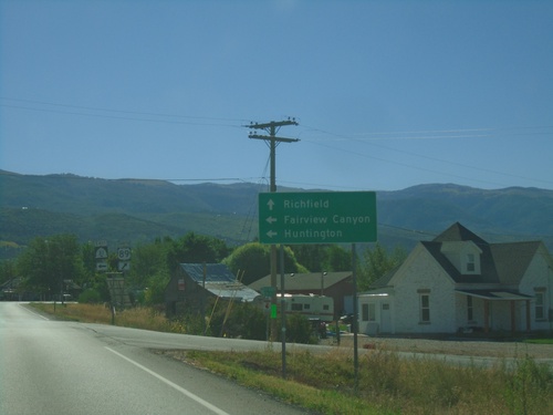 US-89 South Approaching UT-31