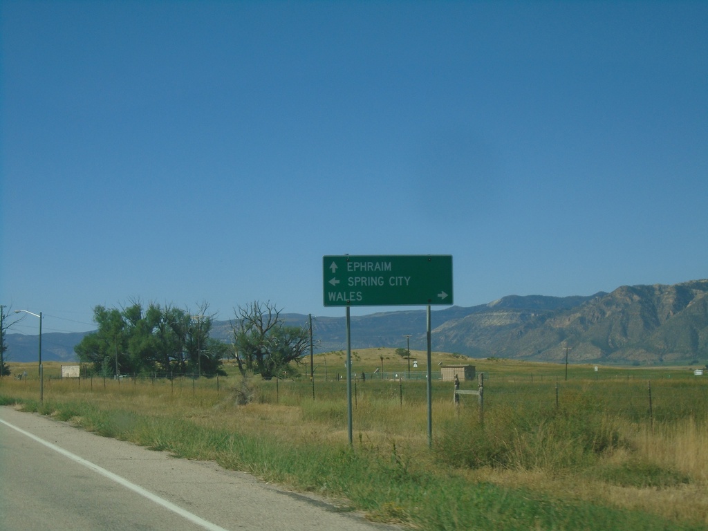 US-89 South at UT-117