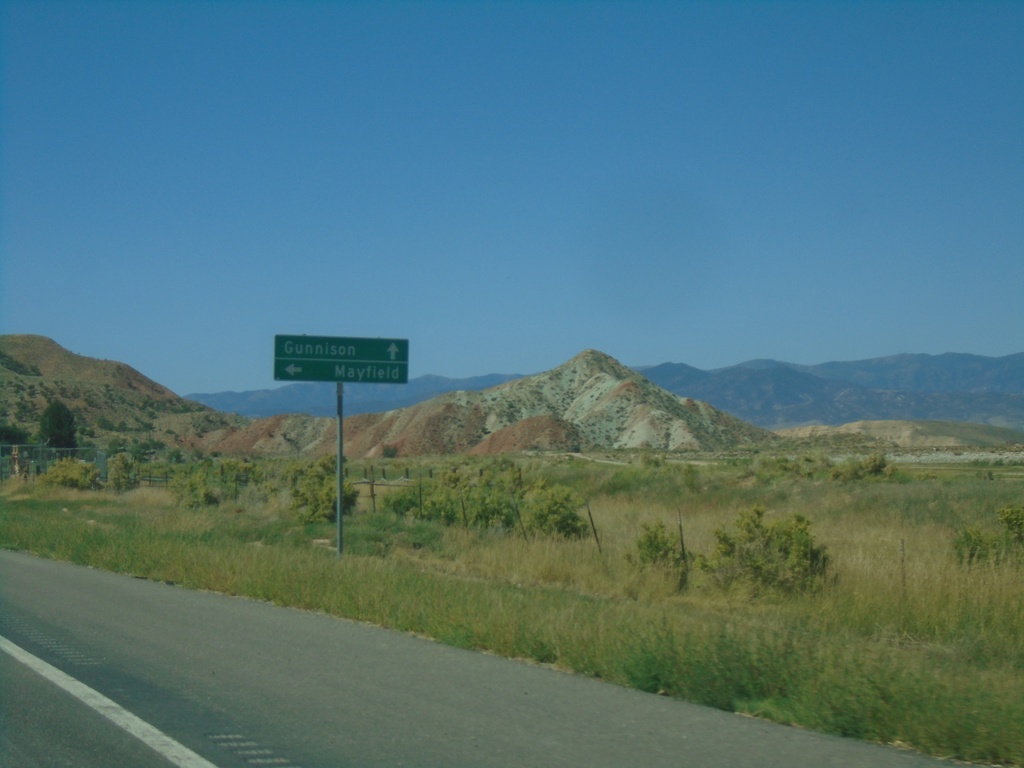 US-89 South Approaching UT-137