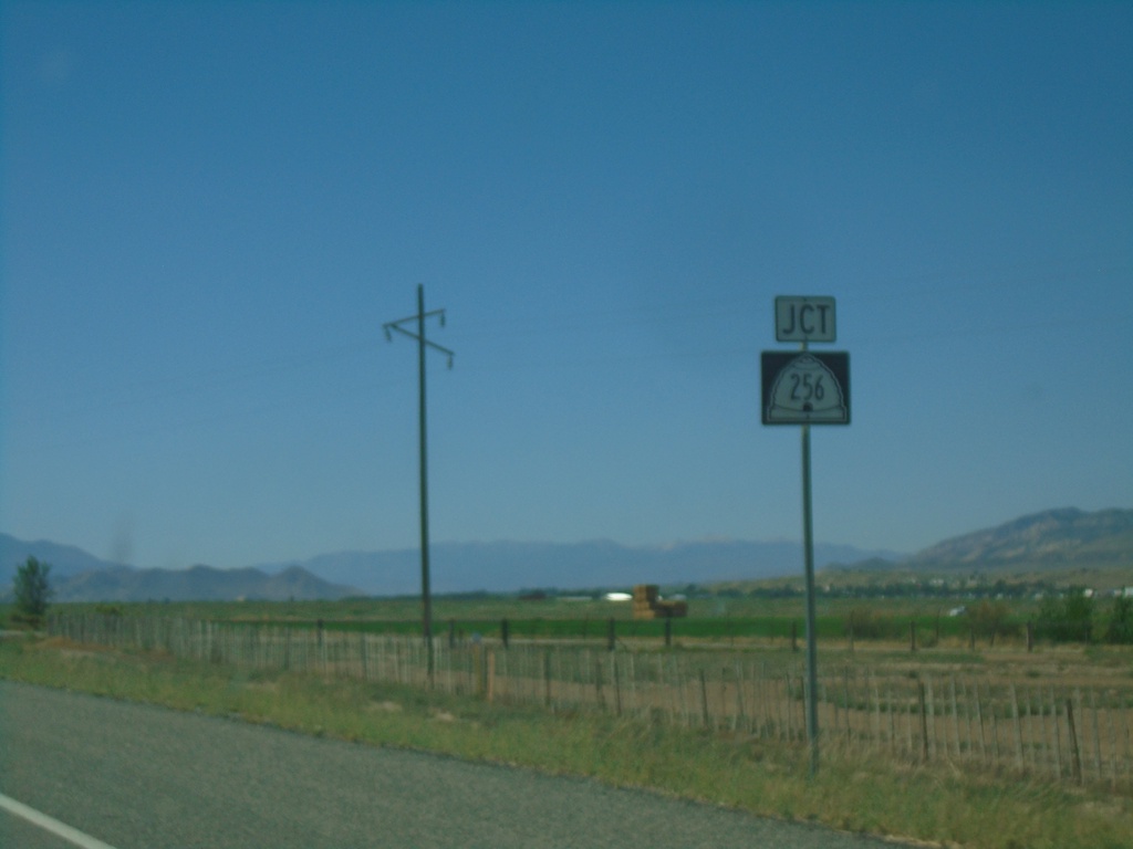 US-89 South Approaching UT-256