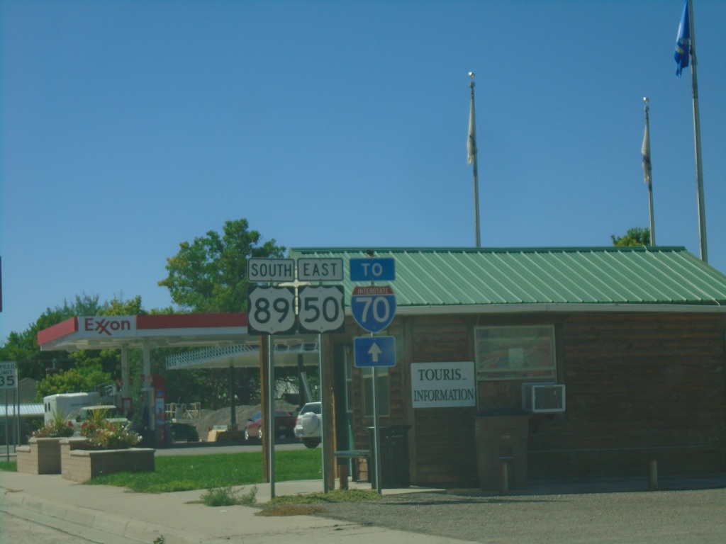 US-89 South/US-50 East/To I-70 - Salina