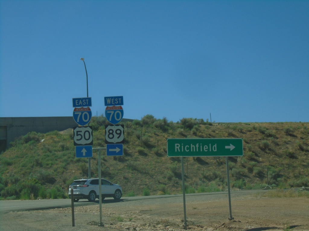 US-89 South/US-50 East at I-70