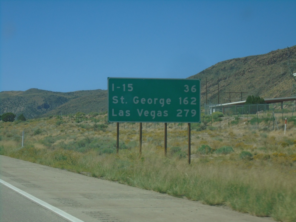 I-70 West - Distance Marker