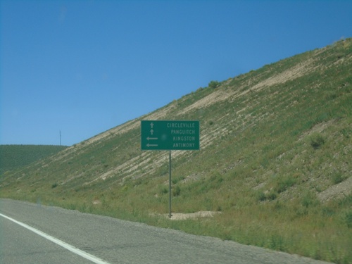 US-89 South at UT-62 East