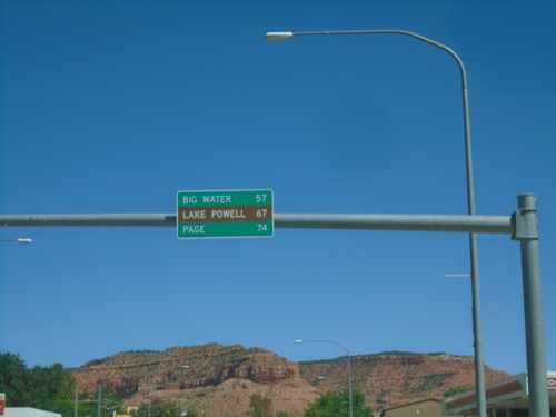 US-89 South - Distance Marker