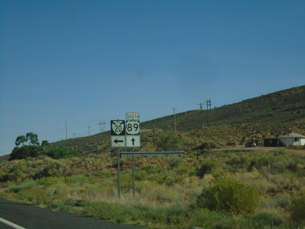 US-89 South at Navajo Route 20