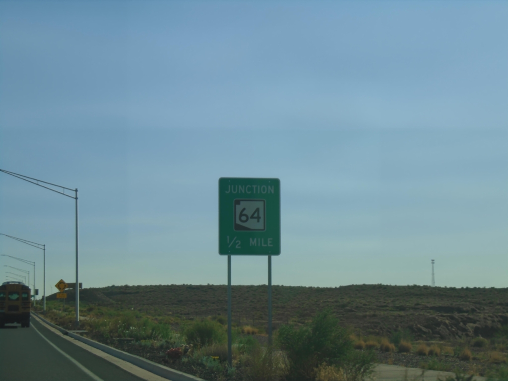 US-89 South Approaching AZ-64