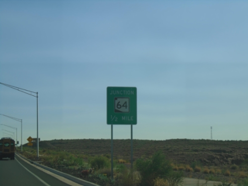 US-89 South Approaching AZ-64