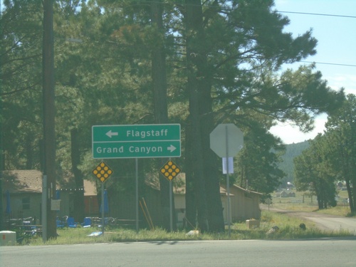 Arizona Snowbowl Road at US-180