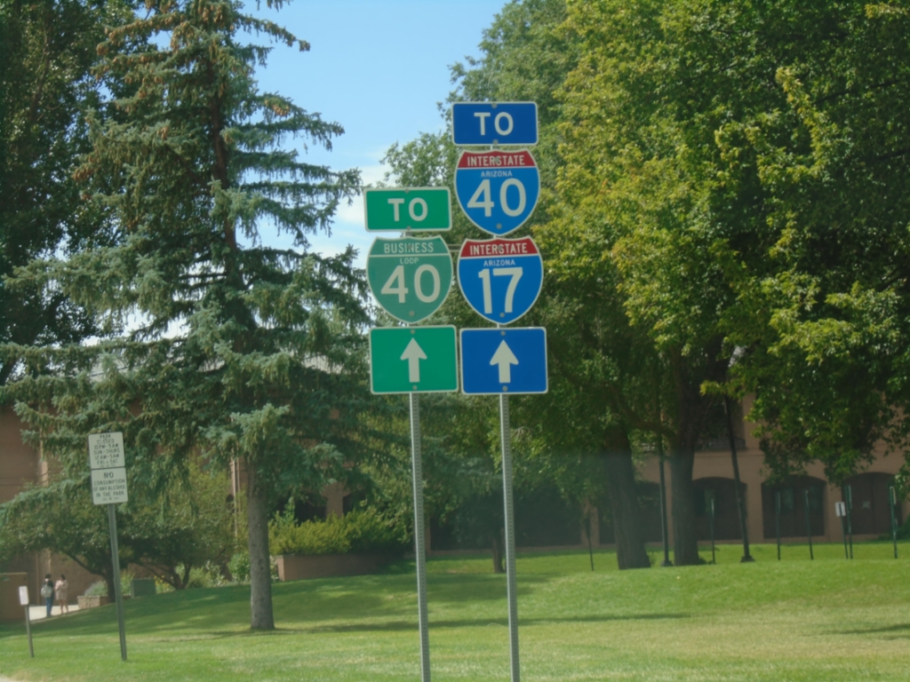 US-180 East/To I-17/To I-40/To BL-40 - Flagstaff