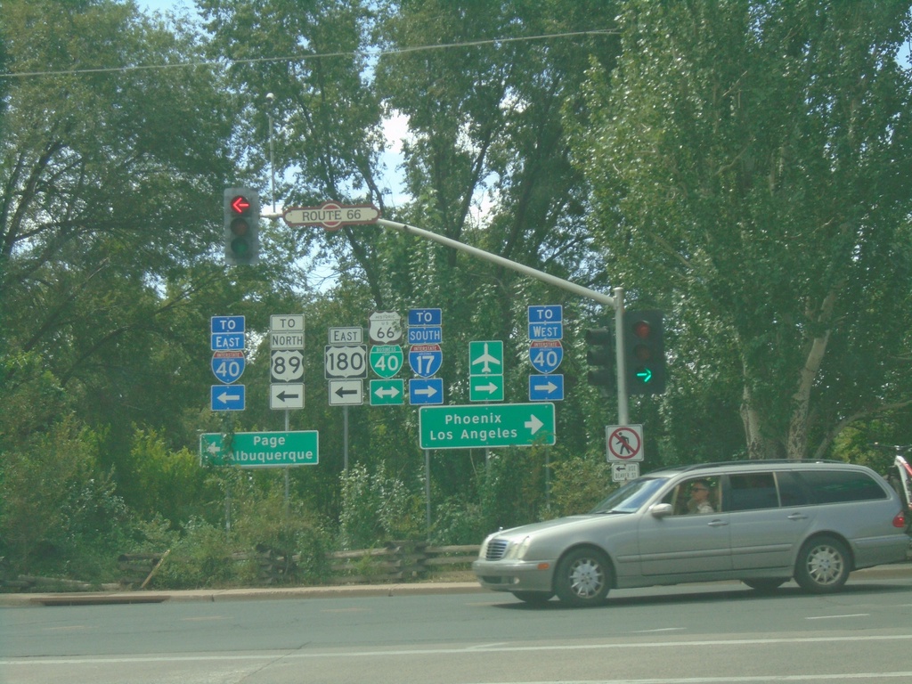 US-180 East at BL-40 in Flagstaff