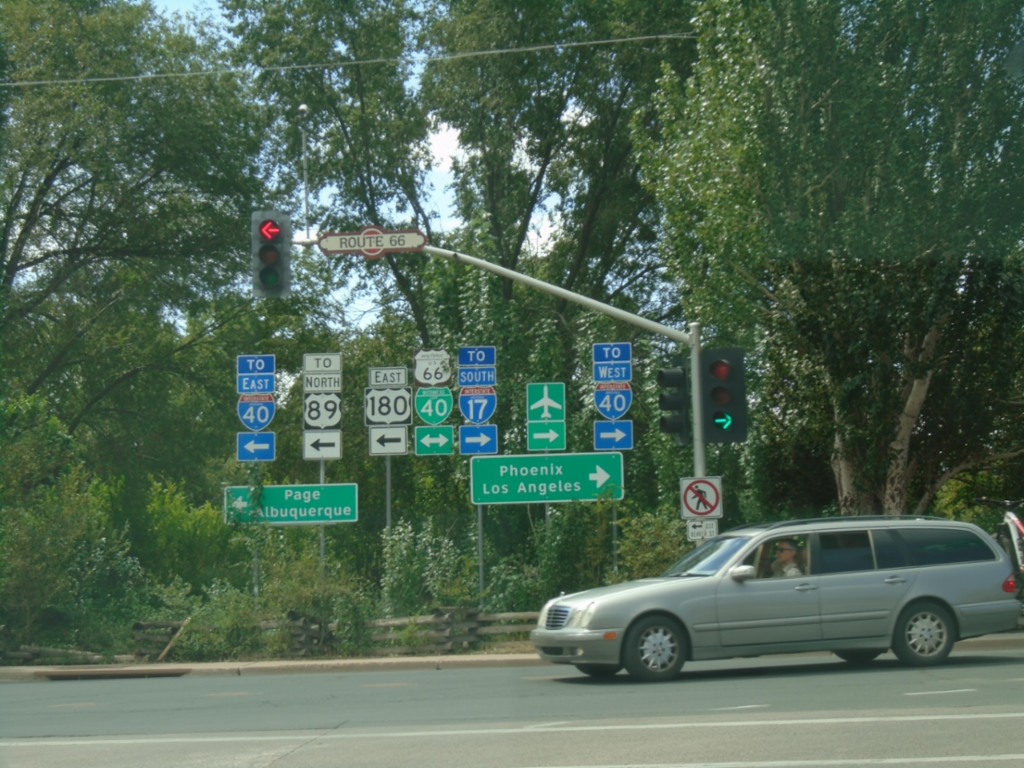 US-180 East at BL-40 in Flagstaff