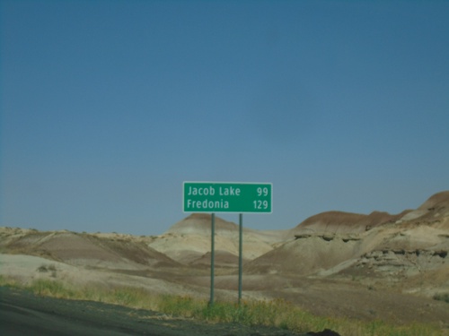 US-89 North - Distance Marker