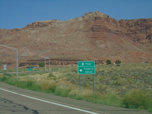 US-89 North at US-89A