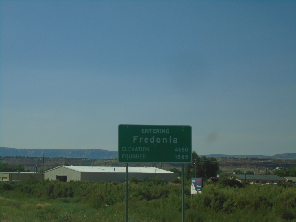 US-89A North - Fredonia