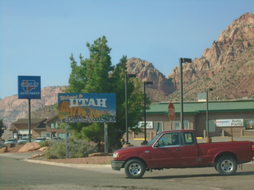 UT-59 West - Welcome To Utah