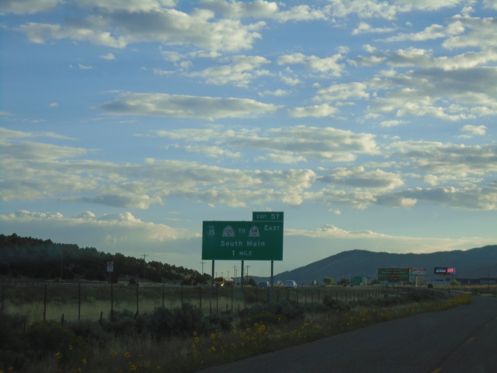 I-15 North - Exit 57