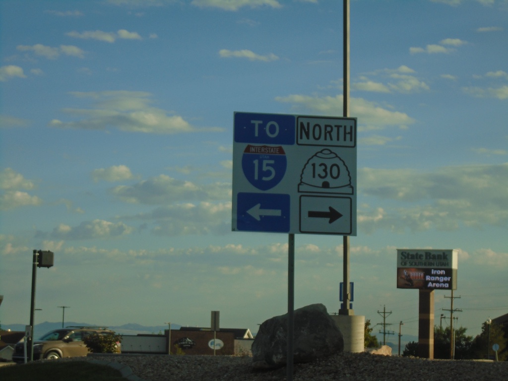 Old Highway 91 North at UT-130