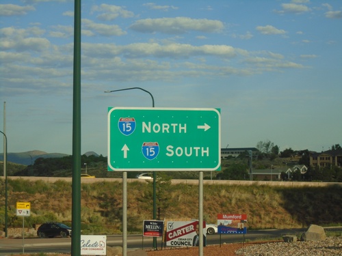 UT-130/BL-15 South at I-15 (Exit 57)