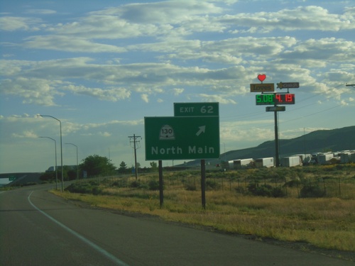 I-15 North - Exit 62