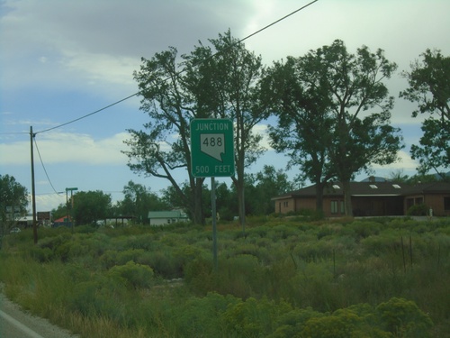 NV-487 South Approaching NV-488