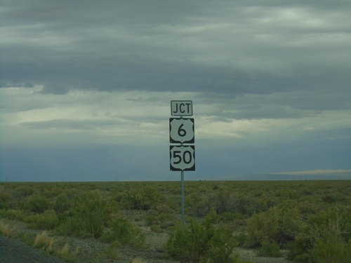 UT-159 North Approaching US-6/US-50