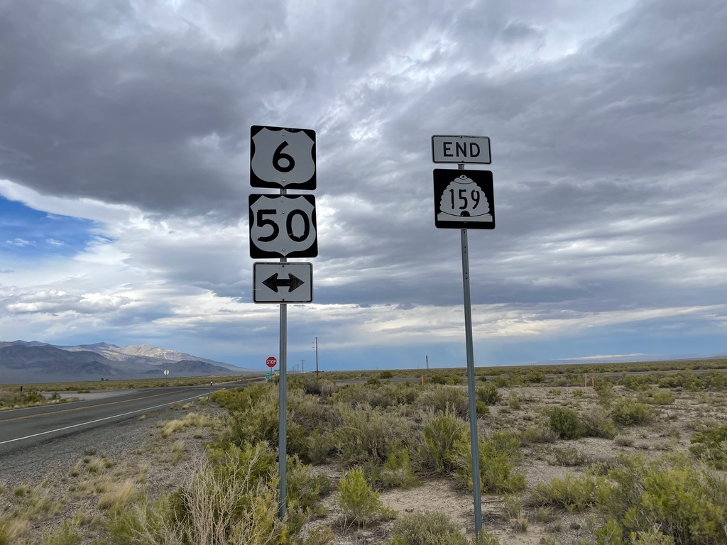 End UT-159 North at US-6/US-50