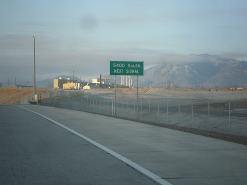 UT-85 South Approaching 5400 South (UT-173)