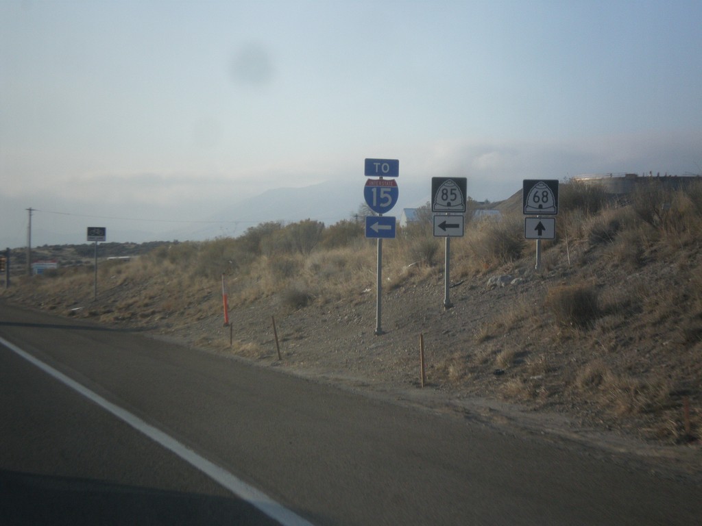 UT-68 South at UT-85 South to I-15