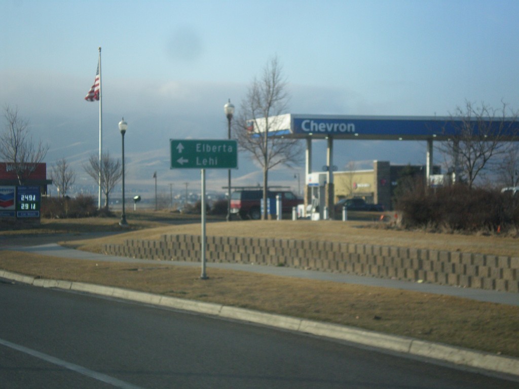 UT-68 South at West 8570 North to Lehi