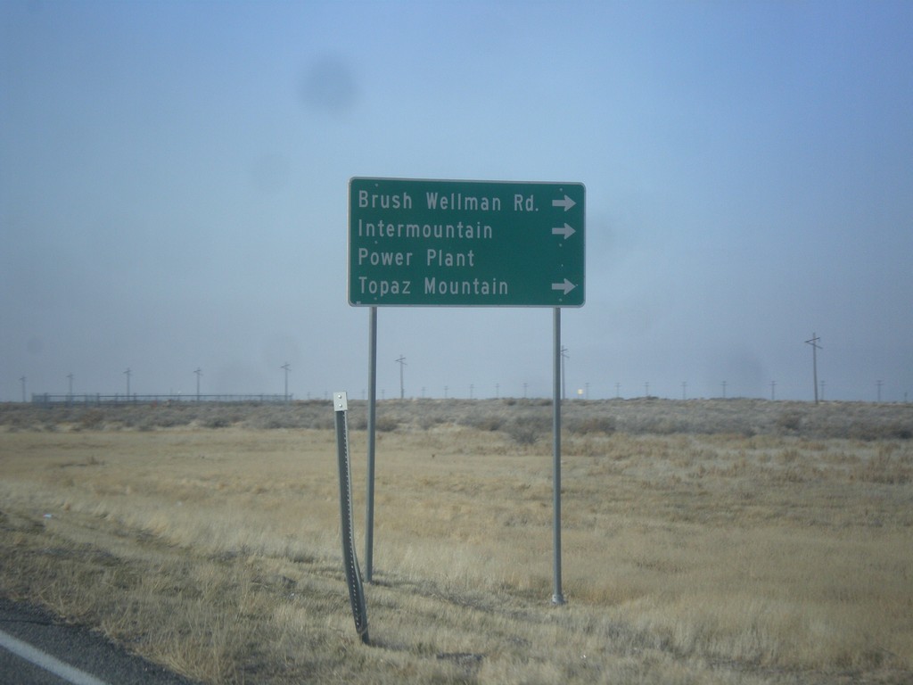 US-6 West Approaching UT-174