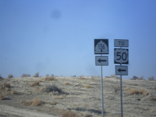 US-6 West at UT-136 To US-50 (East)