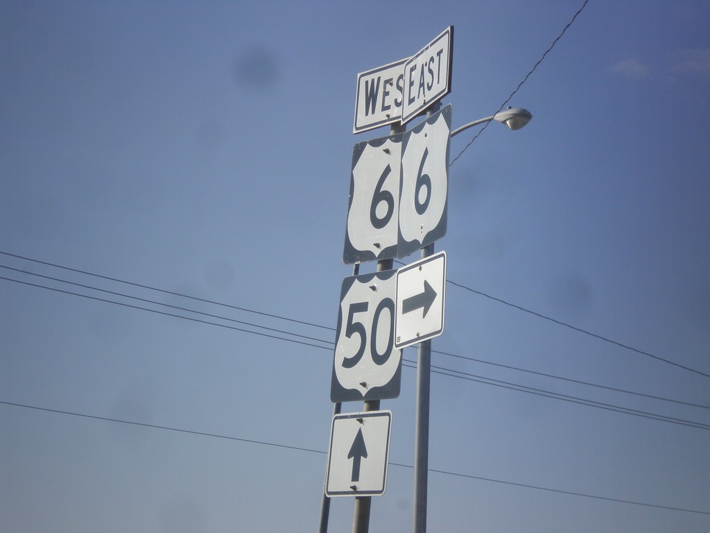 US-50 West at US-6