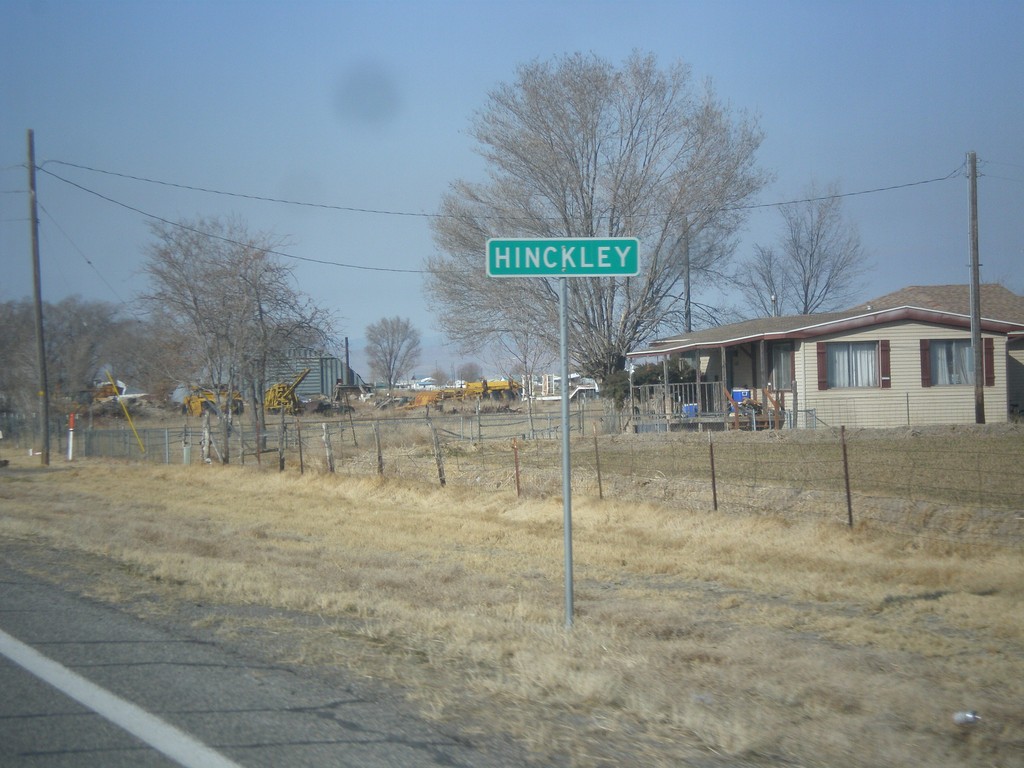 US-6/US-50 West - Hinckley