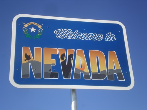 US-6/US-50 West - Welcome To Nevada