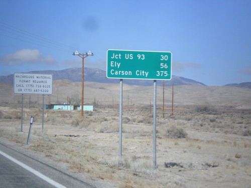 US-6/US-50 West - Distance Marker