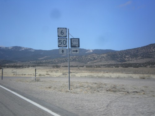 US-6/US-50 West at NV-893