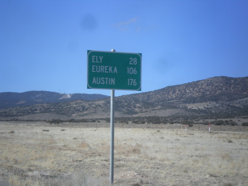 US-6/US-50 West - Distance Marker